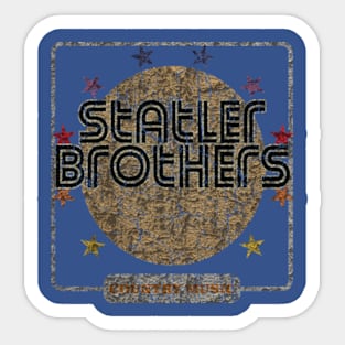 statler brothers design on tshirt Sticker